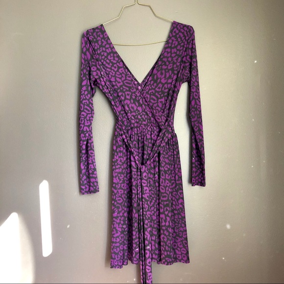 Long Sleeve Low Cut Dress - Picture 2 of 6